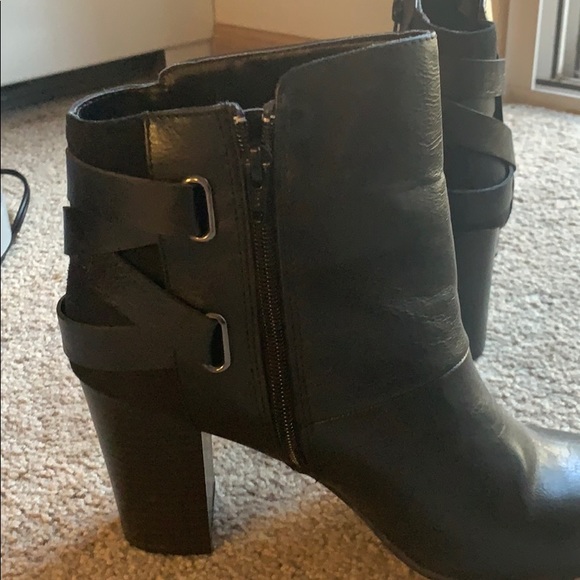 High Heeled Black Bootie - Picture 3 of 3